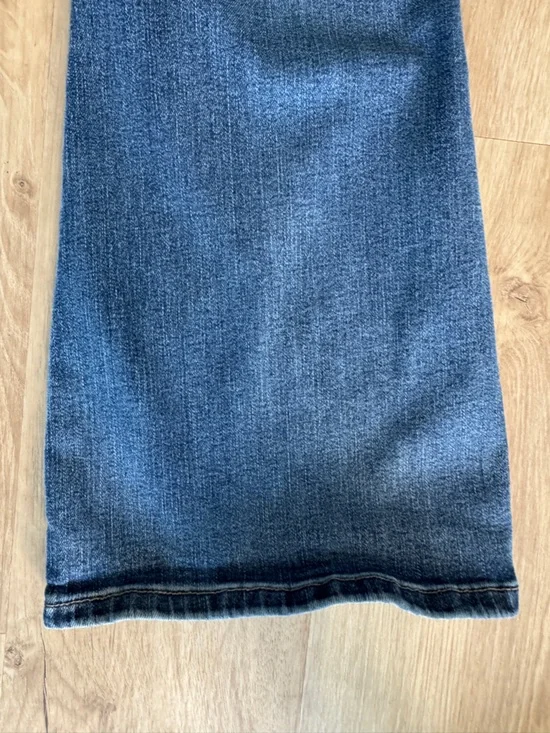 Judy Blue High Waist Tummy Control Contrast Flare Denim sz 26 - Picture 11 of 13